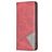 Mobigear Rhombus Slim OPPO Find X5 Lite Hoesje Bookcase - Rood