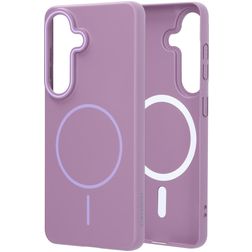 Mobiparts Slim Line Samsung Galaxy S26 MagSafe Hoesje Hardcase Backcover - Imperial Purple