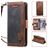 Mobigear Two Tone iPhone SE (2022) Hoesje Bookcase Portemonnee - Grijs