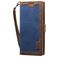 Mobigear Two Tone Huawei P40 Pro Hoesje Bookcase Portemonnee - Bruin / Blauw