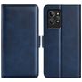 Mobigear Slim Magnet Realme GT2 Pro Hoesje Bookcase Portemonnee - Donkerblauw