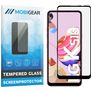 Mobigear Premium LG K51s Glazen Screenprotector - Case Friendly - Zwart