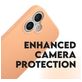 CARE by PanzerGlass Fashionable iPhone 16 Siliconen MagSafe Hoesje Backcover - Peachy