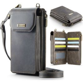 Caseme ME40 Crossbody Telefoontasje - Large - Bruin Caseme ME40 Crossbody Telefoontasje - Large - Bruin