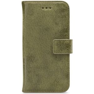 My Style Flex Wallet iPhone 12 Pro Max Hoesje Bookcase Portemonnee - Olive