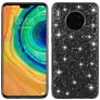 Mobigear Glitter Huawei Mate 30 Hoesje Hardcase Backcover - Zwart
