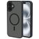 Mobiparts Hardcover iPhone 16 Plus MagSafe Hoesje Hardcase Backcover - Satin Black