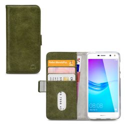 Mobilize Elite Gelly Huawei Y5 (2017) Hoesje Bookcase Portemonnee - Groen