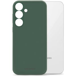 Mobilize Rubber Gelly Samsung Galaxy S24 Plus Hoesje Flexibel TPU Backcover - Matt Green