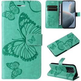 Mobigear Butterfly Xiaomi 14T Hoesje Bookcase Portemonnee - Groen