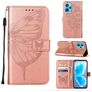 Mobigear Butterfly Realme 9 Pro Plus Hoesje Bookcase Portemonnee - Roségoud