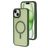 Mobiparts Hardcover iPhone 15 Plus MagSafe Hoesje Hardcase Backcover - Satin Green