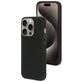 Mobiparts iPhone 15 Pro Siliconen Hoesje Backcover - Zwart