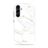 MIO Samsung Galaxy A55 MagSafe Hoesje Hardcase Backcover - White Marble