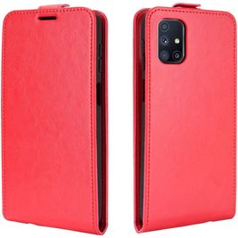 Mobigear Samsung Galaxy M51 Hoesje Flipcase - Rood
