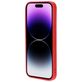 Mobiparts iPhone 14 Pro Siliconen Hoesje Backcover - Scarlet Red