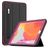 Mobigear Tri-Fold Folio iPad 8 (2020) Hoes Hard Kunststof,TPU Bookcase + Stylus Houder - Zwart / Magenta