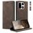 CaseMe 013 OnePlus 15 Hoesje Bookcase Portemonnee - Coffee