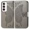 Mobigear Butterfly OPPO Reno 12 Pro Hoesje Bookcase Portemonnee - Grijs