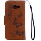 Mobigear Butterfly Samsung Galaxy A5 (2017) Hoesje Bookcase Portemonnee - Bruin