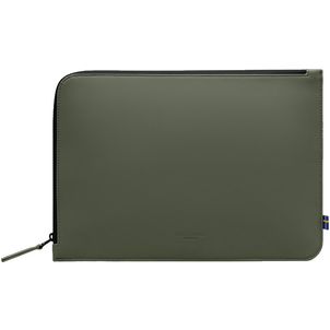 Gaston Luga Däsh Laptop Sleeve 13 - 14 inch Laptop hoes - Olijfgroen