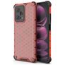 Mobigear Honeycomb POCO X5 Pro Hoesje Hardcase Backcover Shockproof - Rood