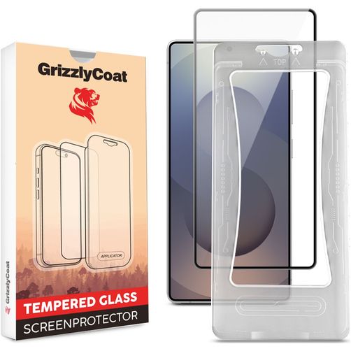 GrizzlyCoat Easy Align Samsung Galaxy S26 Ultra Glazen Screenprotector - Case Friendly + Installatie Frame