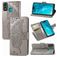 Mobigear Butterfly HONOR 9X Lite Hoesje Bookcase Portemonnee - Grijs