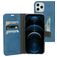 Mobiparts Classic Wallet iPhone 12 Pro Max Hoesje Bookcase Portemonnee - Steel Blue