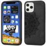 Mobigear Mandala iPhone 12 Pro Max Hoesje Hardcase Backcover - Zwart