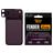 PanzerGlass FENDER iPhone 18 Pro Max Aluminum Camera Protector - Case Friendly - Dark Cherry