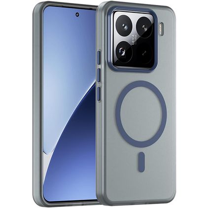 Mobigear Shockproof Xiaomi 15 Pro MagSafe Hoesje Hardcase Backcover - Donkerblauw