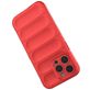 Mobigear Bumpy iPhone 14 Pro Max Hoesje Flexibel TPU Backcover - Grijs