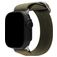 Mobilize Elastic Nylon Apple Watch Bandje Elastische band - 42/41/40/38 mm - Khaki