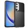 Mobigear Groove Samsung Galaxy A35 Hoesje Flexibel TPU Backcover - Zwart