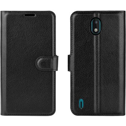 Mobigear Classic Nokia 1.3 Hoesje Bookcase Portemonnee - Zwart