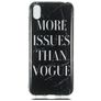 Mobigear Marble Huawei Y5 (2019) Hoesje Flexibel TPU Backcover - Zwart