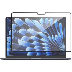 GrizzlyCoat MacBook Air 15 Inch (2023-2026) Screenprotector Anti-Glare Folie - Case Friendly - Zwart Model A2941 / A3114 / A3241 / A3448