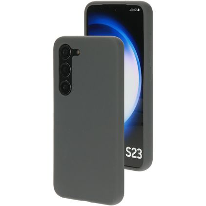 Mobiparts Samsung Galaxy S23 Siliconen Hoesje Backcover - Urban Grey