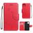 Mobigear Flowers iPhone 11 Hoesje Bookcase Portemonnee - Rood