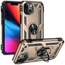 Mobigear Armor Ring iPhone 14 Plus Hoesje Hardcase Backcover Shockproof met Ringhouder - Goud