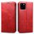 Suteni Art iPhone 11 Hoesje Bookcase Portemonnee - Rood