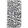 Mobigear Leopard iPhone SE (2022) Hoesje Bookcase Portemonnee - Wit