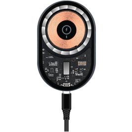 Mobigear MagVent MagSafe Telefoonhouder Auto Ventilatierooster Magnetisch Universeel - Transparant