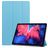 Mobigear Tri-Fold Lenovo Tab P11 Plus Gen 1 Hoes Bookcase - Blauw Mobigear Tri-Fold Lenovo Tab P11 Plus Gen 1 Hoes Bookcase - Blauw