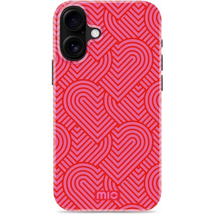 MIO iPhone 16 Plus MagSafe Hoesje Hardcase Backcover - Wild Hearts