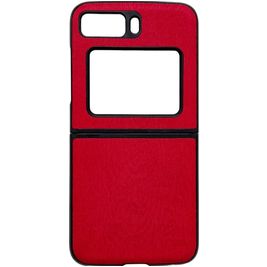 Mobigear Excellent Motorola Razr (2022) Hoesje Hardcase Backcover - Rood