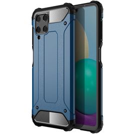 Mobigear Outdoor Samsung Galaxy A22 4G Hoesje Hardcase Backcover Shockproof - Blauw