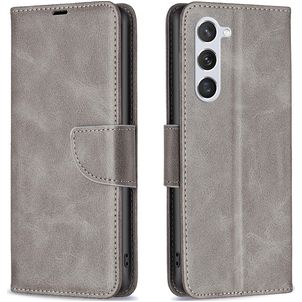 Mobigear Excellent Samsung Galaxy S24 Hoesje Bookcase Portemonnee - Grijs