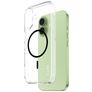 CARE by PanzerGlass Flagship iPhone 17 MagSafe Hoesje Hardcase Backcover - Transparant / Zwart